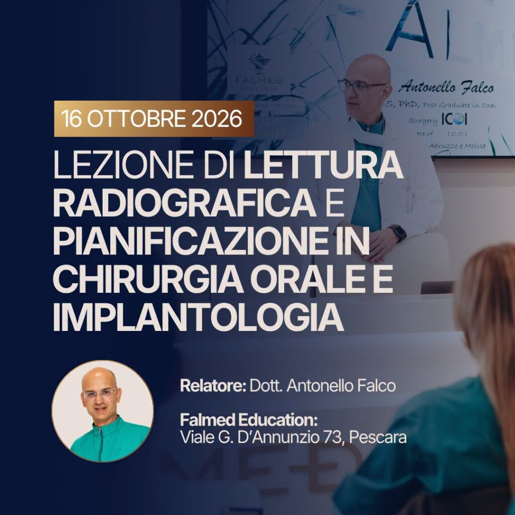 Lezione di lettura radiografica e pianificazione in chirurgia orale e implantologia