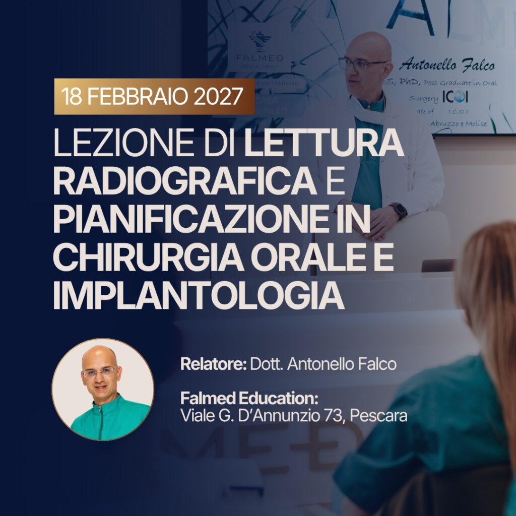 Lezione di lettura radiografica e pianificazione in chirurgia orale e implantologia