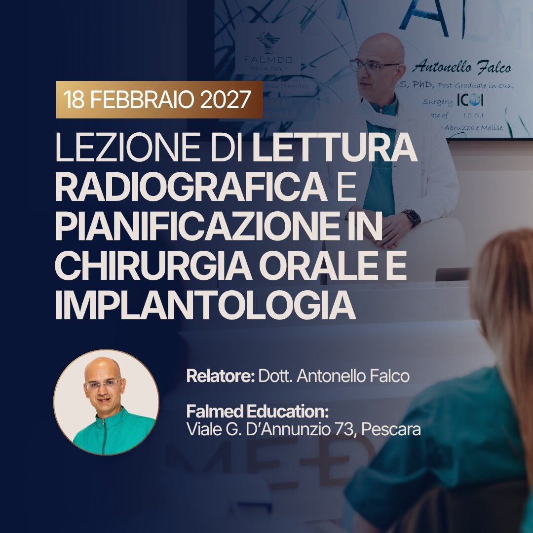 Lezione di lettura radiografica e pianificazione in chirurgia orale e implantologia
